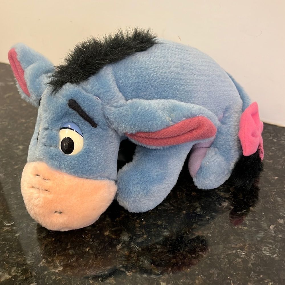 Disney Mattel Eeyore plush 8"